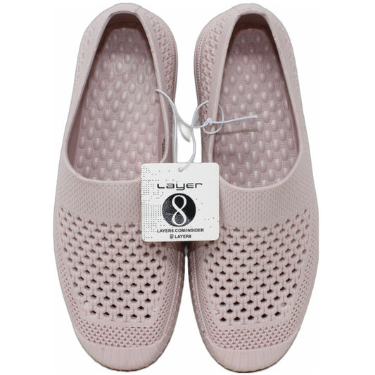 KATIE MAUVE SOLID WOMEN SHOES ASST SIZE C/P 12