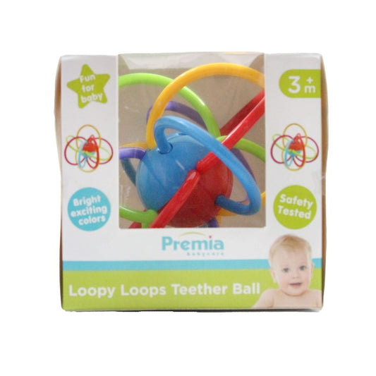 PREMIA BABY LOOPY LOOPS THEETHER BALL C/P 24