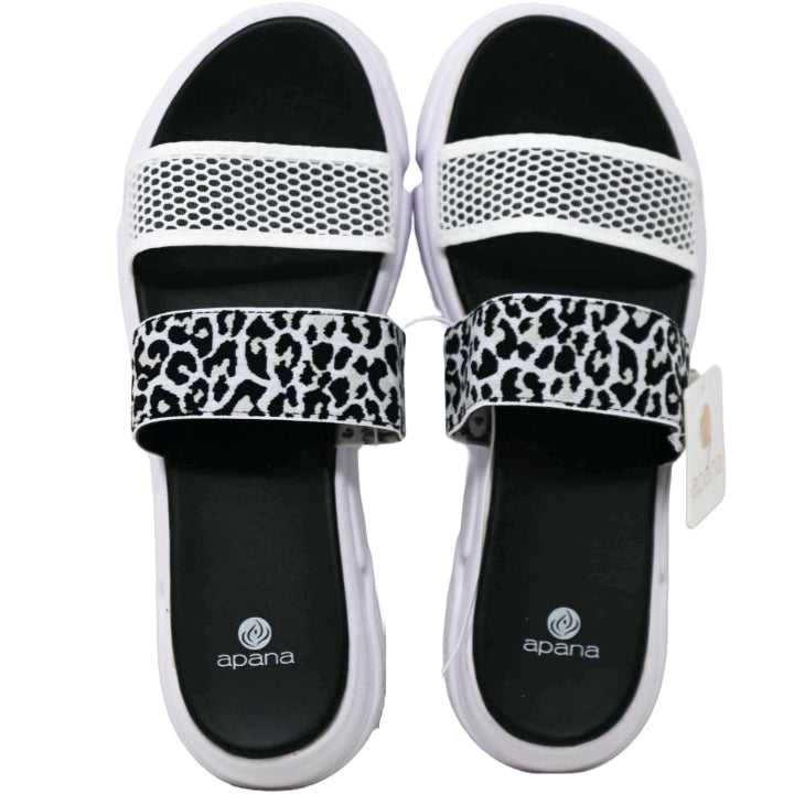 WOMEN WHITE NYORKER SANDALS ASST SIZE APANA C/P 18