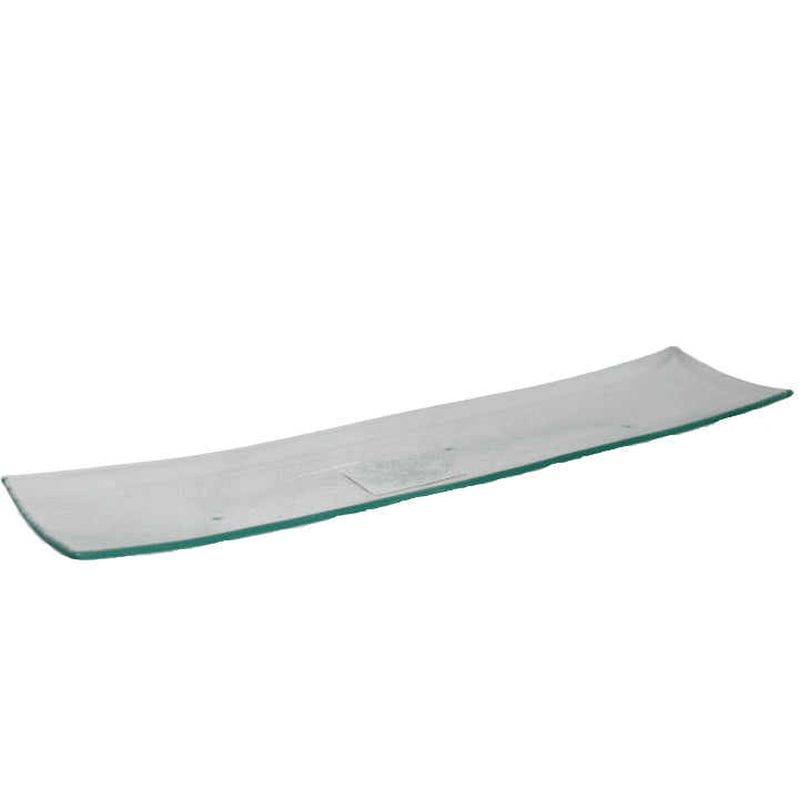 18.11"x4.33" RECT. GLASS PLATTER C/P 24