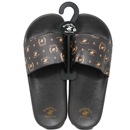 BHPC BROWN PRINTED SANDALS ASST SIZE C/P 18