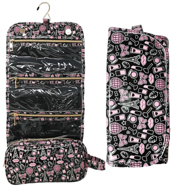BLK MAKEUP VALET BAG (NO UPC, HAS PROP 65 LABEL) C/P 56