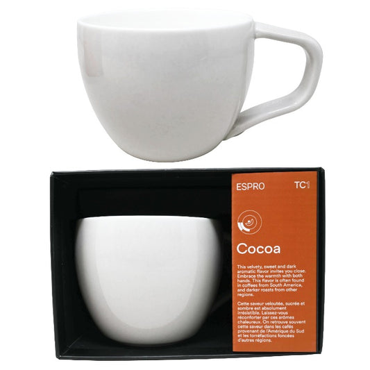 10oz Wht Gry Co Coffee Cup C/P 24 ESPRO