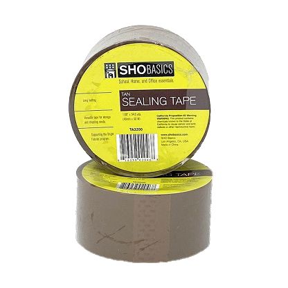 SHO BASICS SEALING TAPE- TAN/BROWN C/P 36