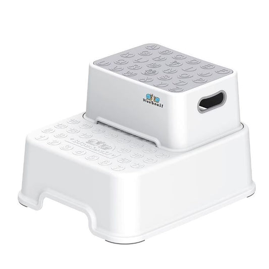 Asst Clr Two-Step Stool C/P 1