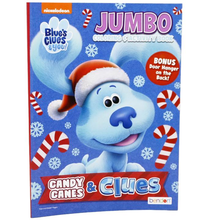 NICKELODEON BLUE'S CLUES & YOU! HOLIDAY JUMBO C&A BOOK 64PG C/P 24