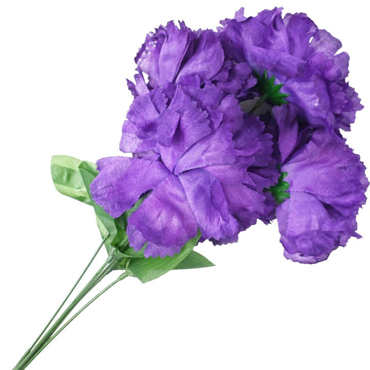 Lav Carnation Bush 5 Flowers C/P 360