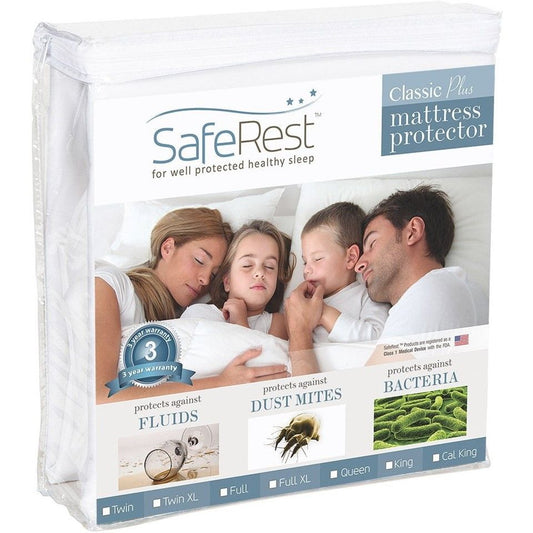 TWIN XL HYPOALLERGENIC WATERPROOF MATTRESS PROTECTOR C/P 14