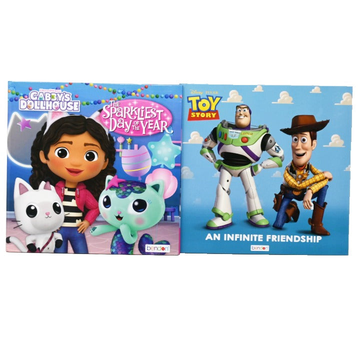 LICENSED HARD COVER STORY BOOK 2-ASST C/P 96 (PRE-PRICE $2.00)