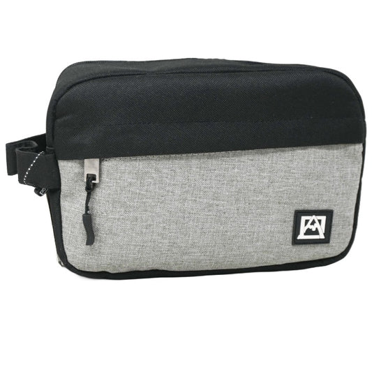 *OUTSIDE OF CA* LRG BLACK/GRAY MEN TOILETRY BAG AVALANCHE C/P 30