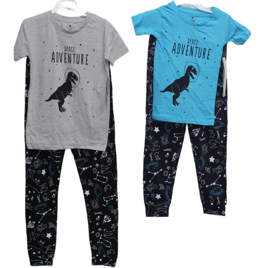 2pc "SPACE ADVENTURE" BOYS SLEEP SET (2 ASST PRINTS -SIZE: 4/5,6/7,8/10,12/14) C/P 24