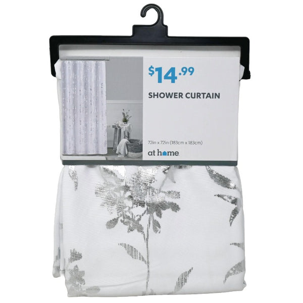 Wildflower Fabric Shower Curtain C/P 4 (Pre-price $14.99)