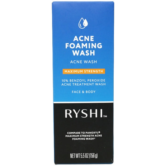 5.5oz Acne Foaming Wash C/P 24 Ryshi