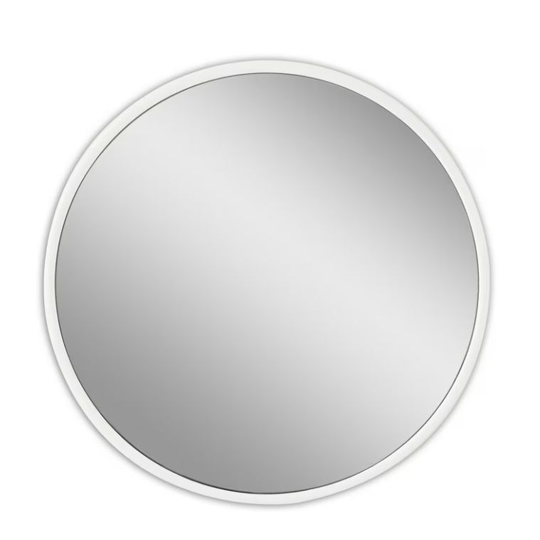 18" RND WHITE MIRROR C/P 1
