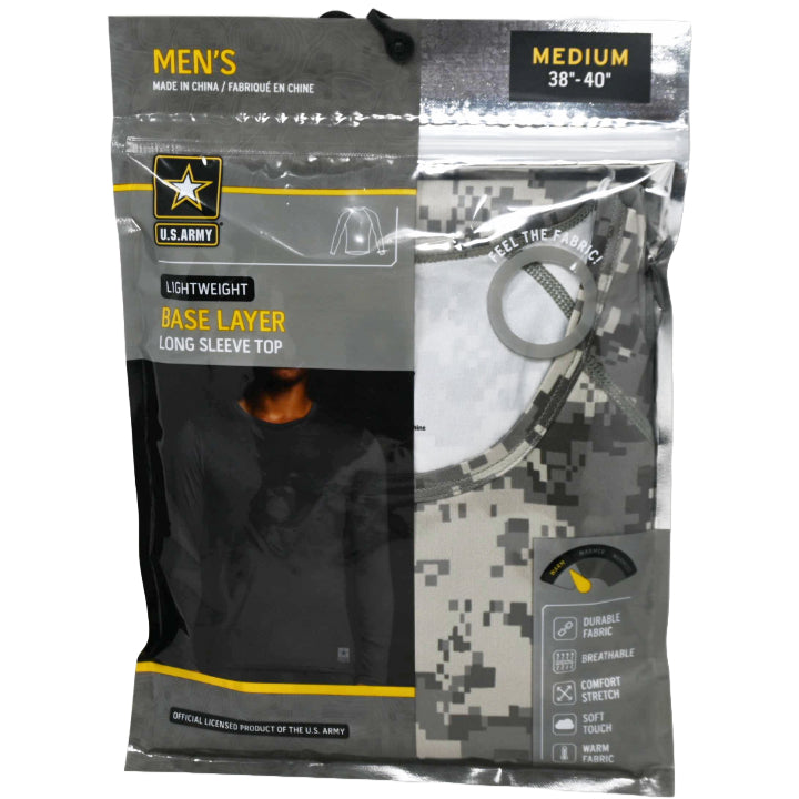 1pk MEN DIGI CAMO LIGHTWEIGHT BASELAYER TOP C/P 48
