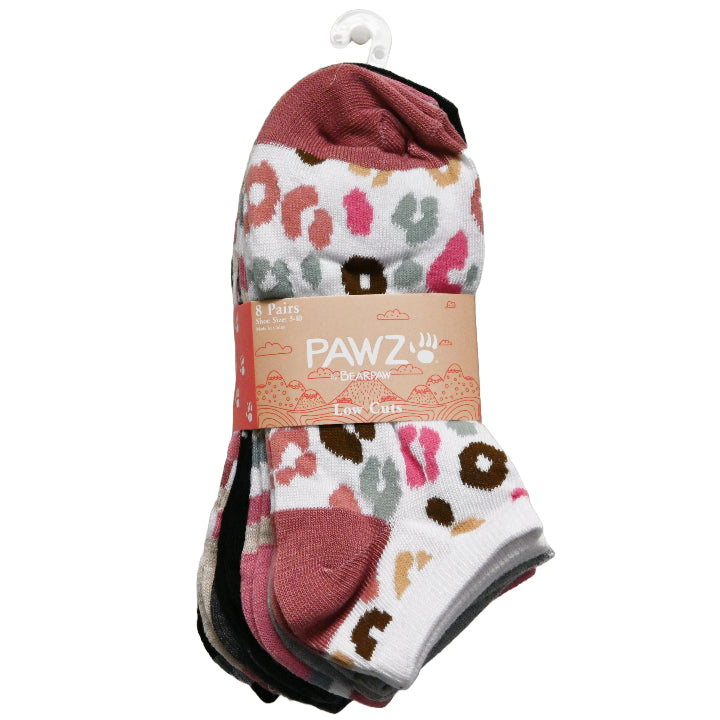 8pk LADIES LOW CUT SOCKS 9-11 SIZE C/P 60