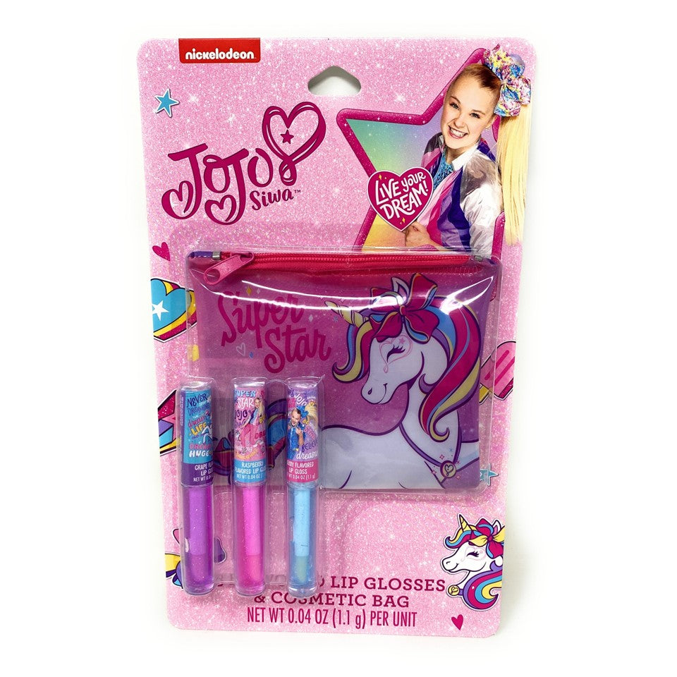 JOJO 3pc LIP GLOSS AND BAG SET C/P 12
