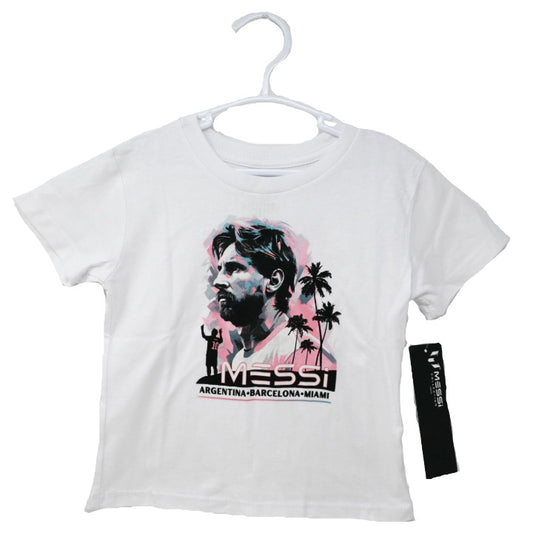 MESSI WHT WORLDS GREATEST T-SHIRT 3-ASST SIZE 2T,3T,4T C/P 24