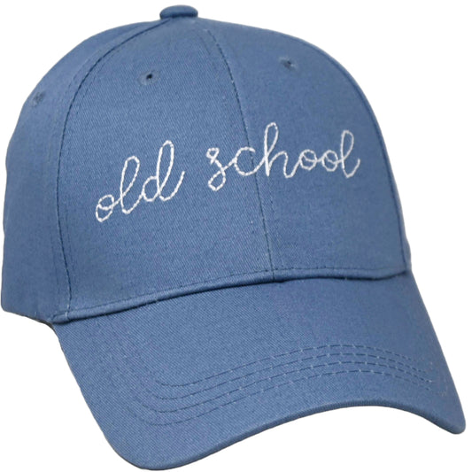 Gray Embroidery Hat- Old School C/P 24