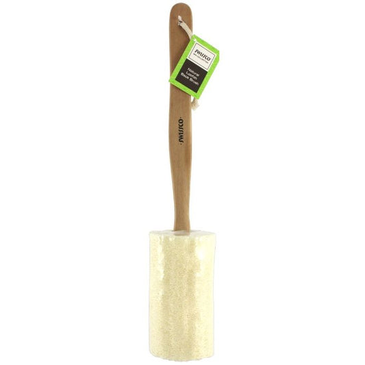 NATURAL EXFOLIATING BACK BRUSH C/P 24