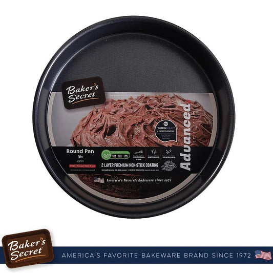 Baker's Secret 9 inch Round Cake Pan, Advanced Collection C/P 6