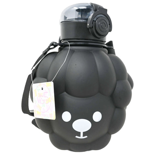 Blk Sheep Bottle w/Straw C/P 24 West & 5th