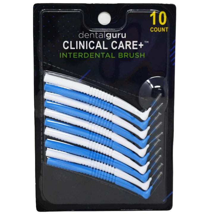 10ct Dental Clinical Care L shape Interdental Brush C/P 24