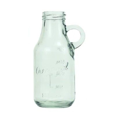 8.5oz GLASS BOTTLE JAR NO CAP C/P 48