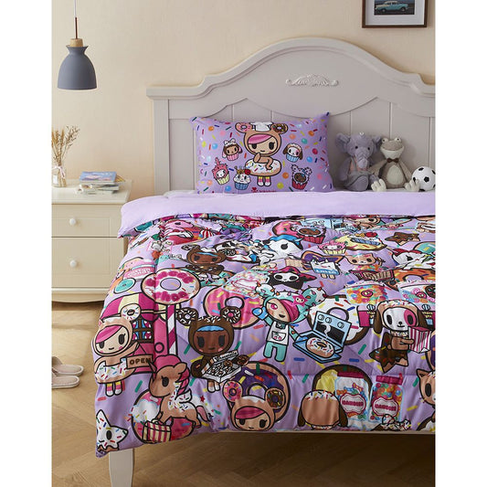2pc TOKIDOKI SWEETHOP TWIN COMFORTER SET C/P 5