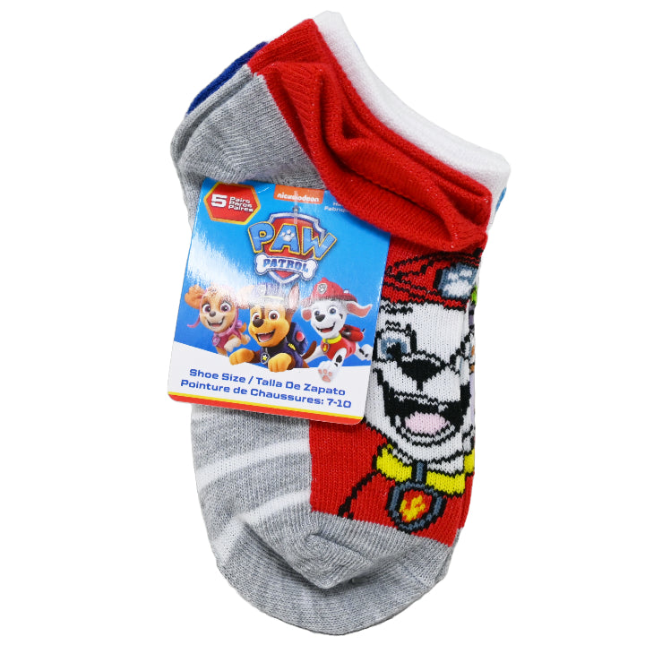 5pk PAW PATROL PLAYIN AROUND NS SOCKS SIZE 4-6 C/P 60