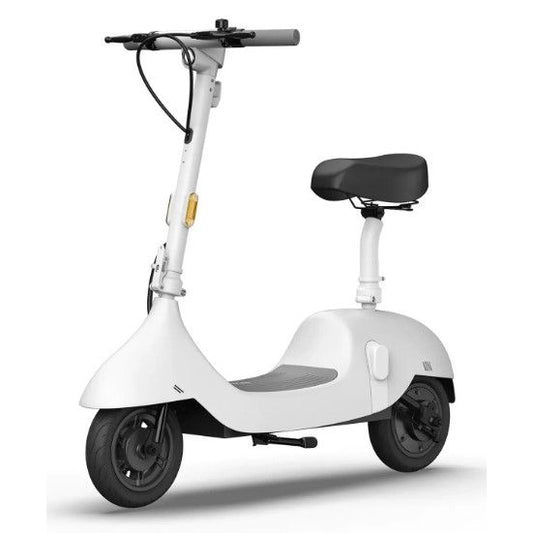 EA10 E-Scooter White w/Seat Electric C/P 1