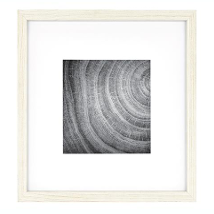 14X14" WHT MATTED WOOD FRAME C/P 1