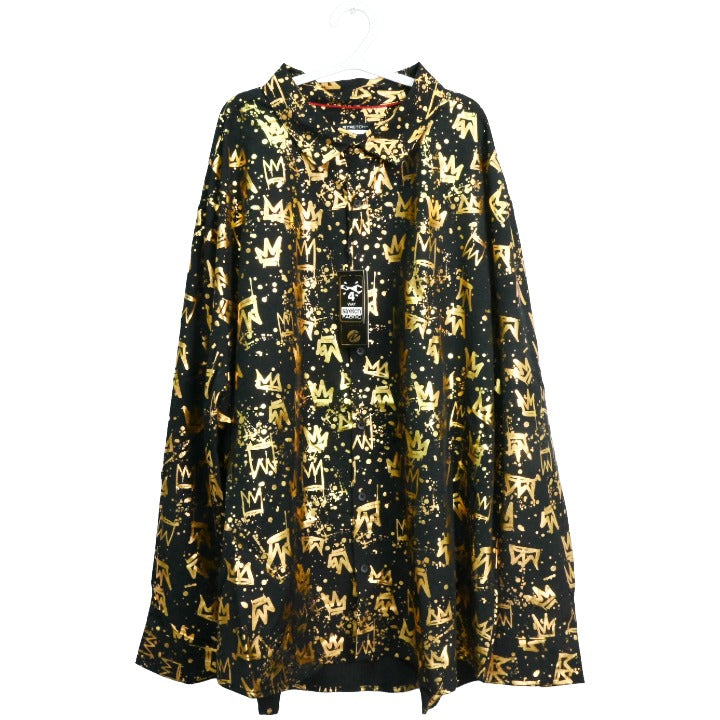 Blk Gld LS Crown Shirt C/P 60 Drill Clothing Co.