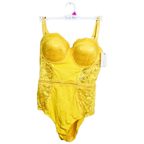 Ylw Lace Bodysuit C/P 36 French Affair