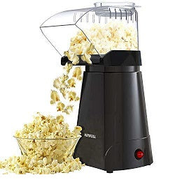 BLACK HOT AIR POPCORN MAKER C/P 6