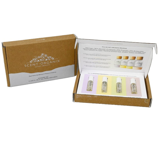 4pc 2ml Beauty Spray Set Scent-Organix Discovery C/P 12