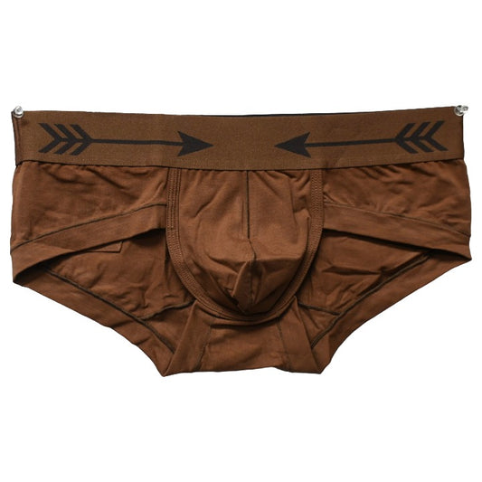 MENS BRIEF BRWN M (32-34") C/P 35 HOUSE OF SKYE