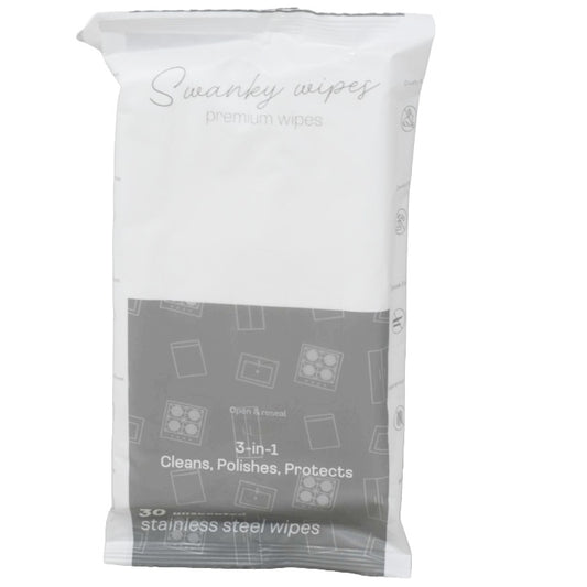 30ct Soft Stainless Steel Wipes C/P 54 Exp.06-15-26