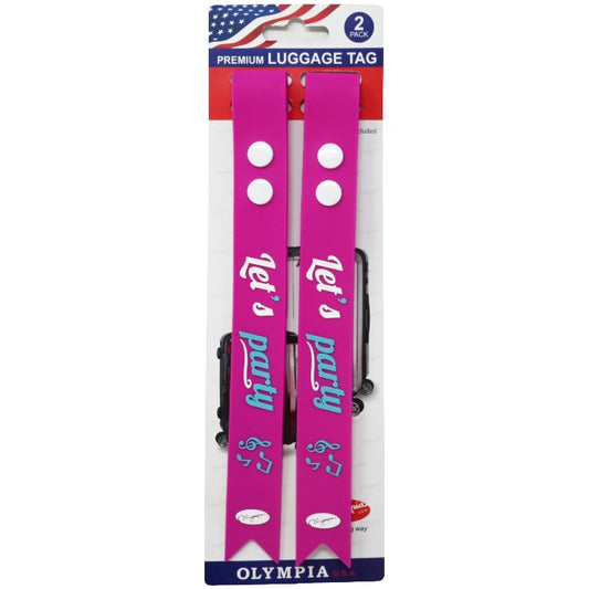 2pk Pnk Long Lug Tags C/P 72 Olympia