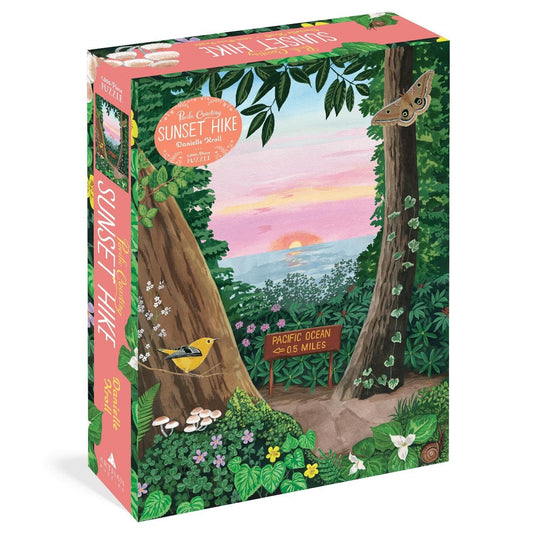 1000pc Pacific Coasting: Sunset Hike Jigsaw Puzzle C/P 12