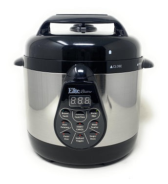 2qt ELITE BLACK PRESSURE COOKER C/P 1
