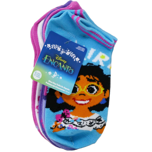 5pk ENCANTO MAGIC AWAITS NS SOCKS SIZE 6-8 C/P 60