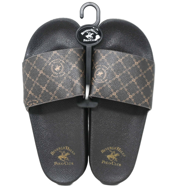 BHPC BROWN PRINTED SANDALS ASST SIZE C/P 18