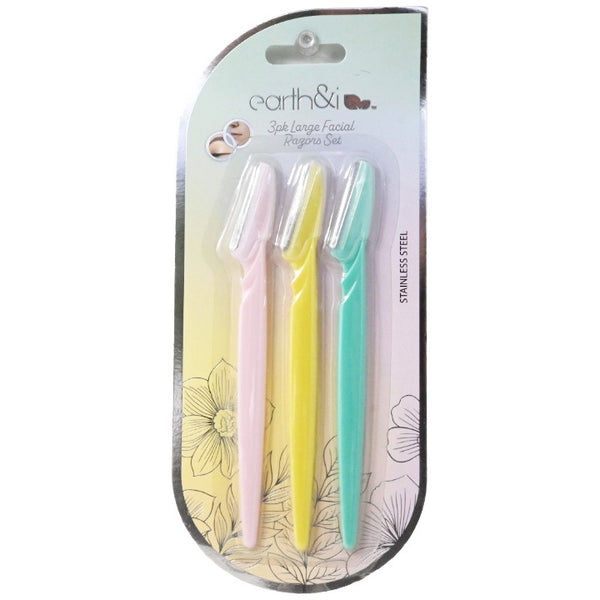 3pk Derma Razors C/P 48 Earth & I