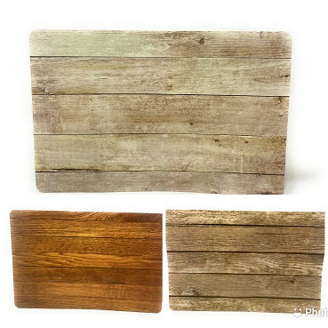 11" X 17" WOOD DESIGN PRINT PP PLACEMAT C/P 240