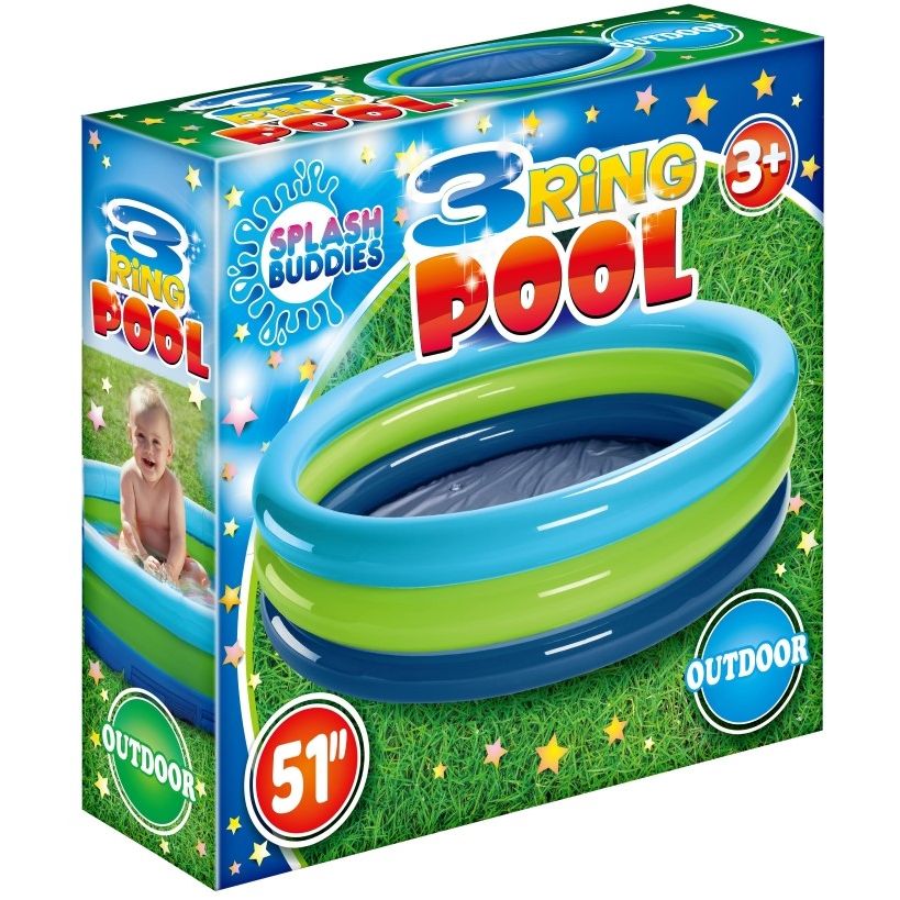 51" UNISEX 3-RING POOL C/P 6