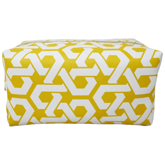 *OUTSIDE CA* YELLOW PENCIL CASE W/CHAIN PRINT CLEMENTINE AND JANE C/P 40