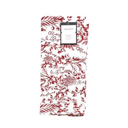 18"x28" CHRISTMAS PRINTED KITCHEN TOWEL C/P 24