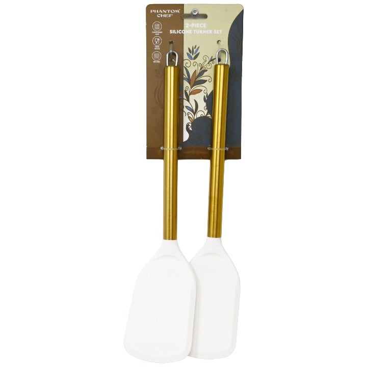 2pc Crm Gld Turner Set C/P 12 Phantom Chef