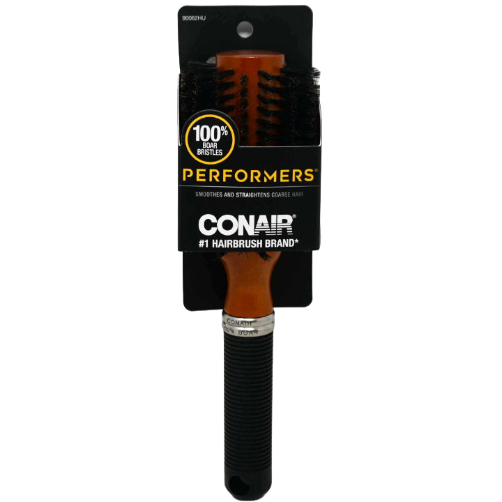 CONAIR LRG ROUND PERFORMERS HAIR BRUSH C/P 24
